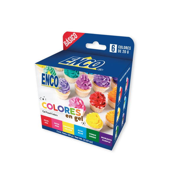 Colorante en Gel Kit Basico