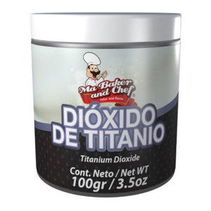 Dióxido de Titanio en Polvo 100g