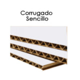 Bases de Cartón Redonda Corrugado Sencillo (Variedad de Tamaño)