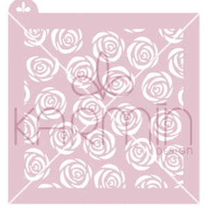 Stencil Rosas