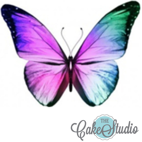 Mariposa Multicolor Comestible. 10 Piezas