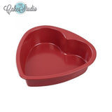 Molde Pastel Corazon Rojo 9¨